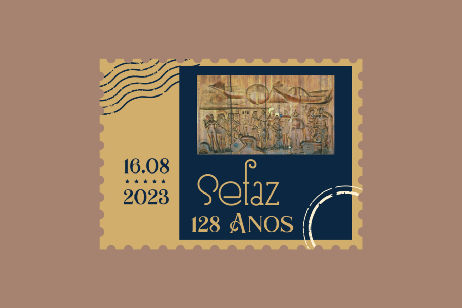 Selo Sefaz 128 anos